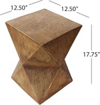 Eco-Friendly Bamboo Side Table Sustainable Material End Table - Image 2