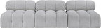 Meridian Furniture 611Grey-S102B Ames Collection Modern | Contemporary Modular - Image 4