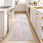 RELEANY Washable Runner 2'x6' Abstract Area Rug - Image 5