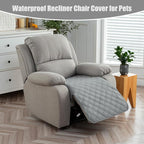 Genina Waterproof Recliner Chair Covers, Recliner Cover - Image 3