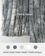 Ultra Soft Cozy Faux Fur Throw Blanket, Fuzzy Plush Thick Bubble Blanket - Image 5
