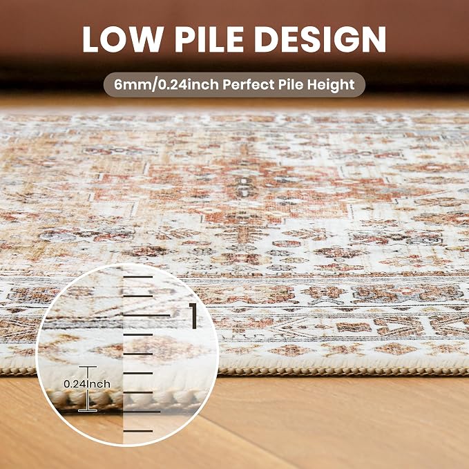 9ft Round Rug, Large Circle Rug - Image 7