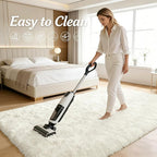OLANLY 4x12 Area Rugs for Living Room Bedroom, Machine Washable Soft Fluffy - Image 8