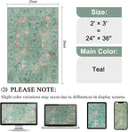 DUKINO 2x3 Entryway Rug, Washable Door Mat Animal Rug - Image 2