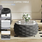 TWT Aluminum Outdoor Patio Furniture Set, Dark Grey - Image 7