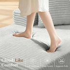 133" Sectional Couches for Living Room Cloud Couch Sofa - Image 6