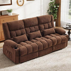BOSMILLER Reclining Sofa with Cup Holders by Bosmiller