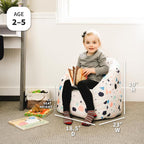 Big Joe Milano Child-Sized Bean Bag Chair - Image 3