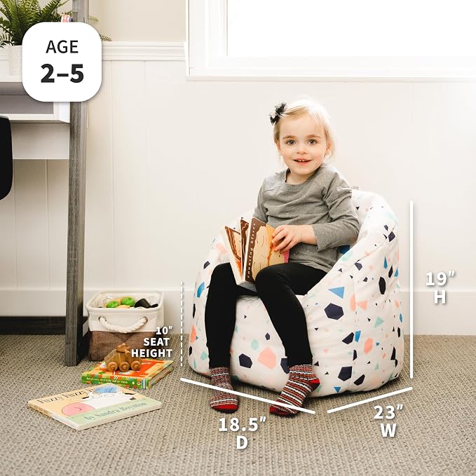 Big Joe Milano Child-Sized Bean Bag Chair - Image 3