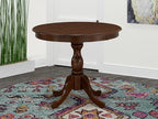 East West Furniture AMT-MAH-TP Antique Dining Room Table - Image 2