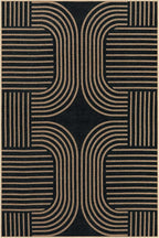 Lahome Modern Geometric Easy Jute Rug, 6x9 Area Rugs - Image 8