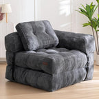 MAXYOYO Folding Sofa Bed, L-Shaped Convertible Sofa Bed by MAXYOYO