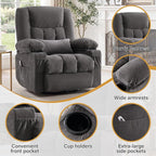 Swivel Recliner Chair for Adults - Image 7