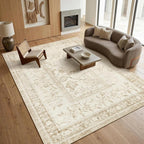 GarveeHome Vintage Beige Area Rug 8x10 - Image 5