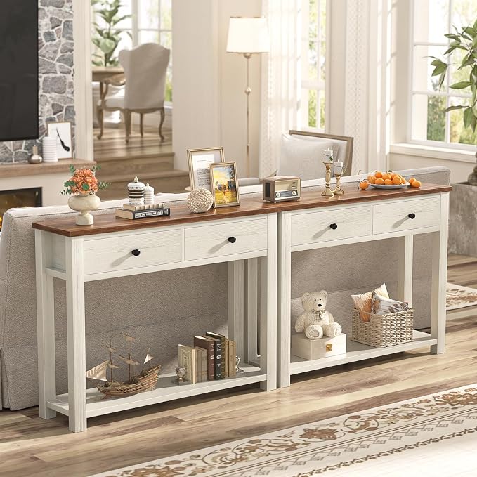 Homieasy Farmhouse Console Table - Image 4