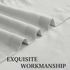 RYB HOME Linen Semi Sheer Curtains - Image 5