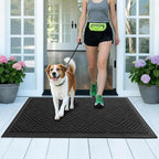 Front Door Mat, Heavy Duty Waterproof Doormat 35.5"x24", Stain Fade Resistant - Image 9