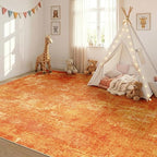 RELEANY Washable 6'x9' Abstract Area Rug by RELEANY