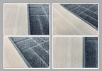 17 Ft Charcoal Extra Long Hallway Runner Rug, Non Slip Washable | Indoor Soft - Image 6