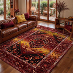 SERISSA 3x5 Washable Non Slip Boho Area Rug - Image 3