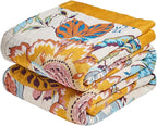 LUTBM Boho Throw Blanket for Bed Cotton Blankets Twin Size for Bedroom Living by LUTBMFindYourFreeSpiritatHome
