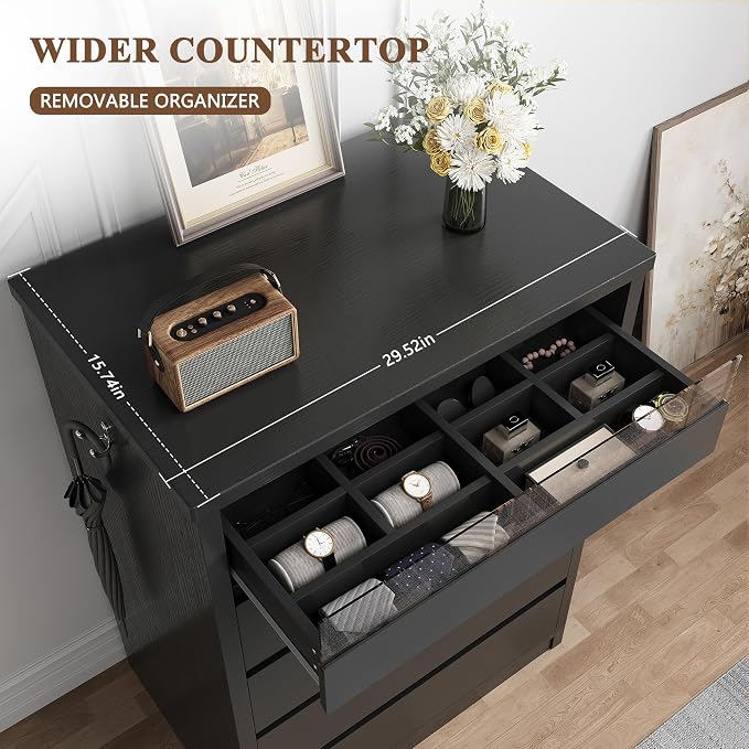 Jocoevol 5 Drawer Dresser for Bedroom - Image 4