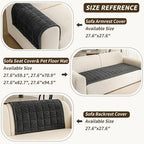 Couch Covers for Dogs Washable, Non Slip Couch Covers for Loveseat Sofa Pet - Image 3