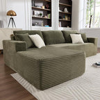 Opiesit 108" Boneless Couches for Living Room, Modular Sectional Sofa - Image 3