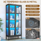 Polup Glass Display Cabinet - Image 4