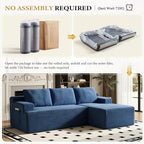 96" Sectional Couches for Living Room Cloud Couch Sofa - Image 5