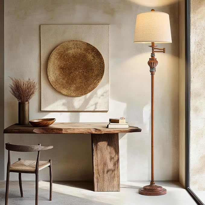 G-SAFAVA 61" Vintage Floor Lamp - Image 5