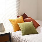 Topfinel Fall Burnt Orange Decorative Throw Pillows Covers 24x24 Inch Set of 4 - Image 5