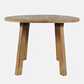 Jofran Reclamation 42" Rustic Reclaimed Solid Wood Round Dining Table by Jofran+Inc.