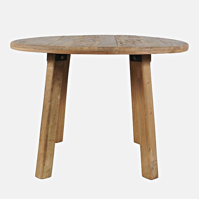 Jofran Reclamation 42" Rustic Reclaimed Solid Wood Round Dining Table by Jofran+Inc.