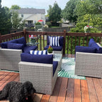 Sqodok Outdoor Cushion Covers 18x18 inch, Wicker Chair - Image 7