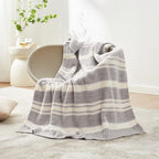 Snuggle Sac Queen Size Bedding Blankets, Super Soft Warm Blankets Cozy Knit - Image 9