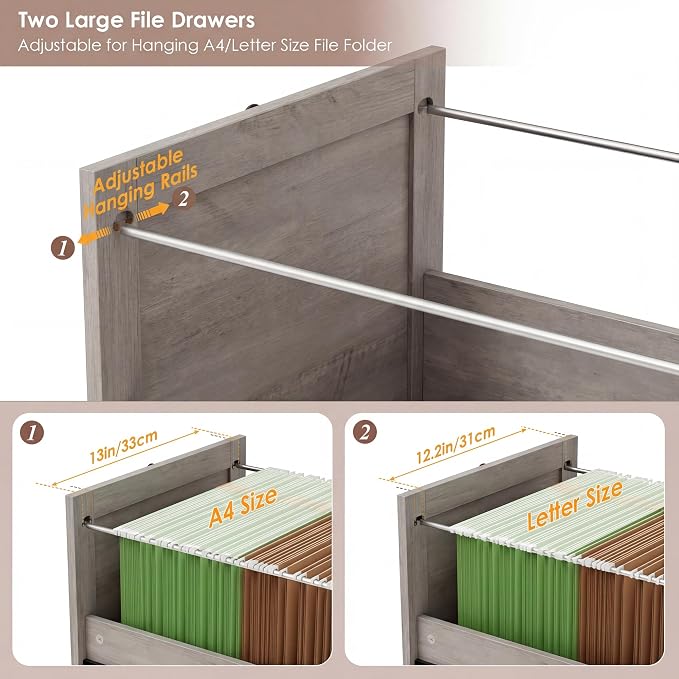 HIFIT 72'' Tall File Bookcase - Image 5