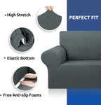 Stretch Couch Covers for Sofa, 3 Cushion Couch Slipcover, Elastic Bottom for - Image 7
