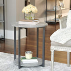 Household Essentials Jamestown Round Side End Table - Image 6