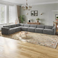 Novilla 176" Modular Sectional Sofa, No Assembly Cloud Sectional Couch by Novilla