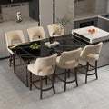 VKNOW Bar Stools Set of 6, Modern Counter Stools by VKNOW