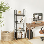 Bookshelf Vertical Storage Freestanding Storage Stand - Image 2