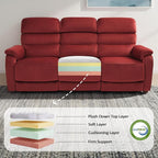MCombo 87.2'' Wall Hugger Power Recliner Sofa - Image 9
