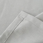 YoungsTex Grey Linen Curtains 63 Inch Length 2 Panels - Image 9