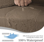 100% Waterproof Sectional Recliner Couch Covers - Image 4