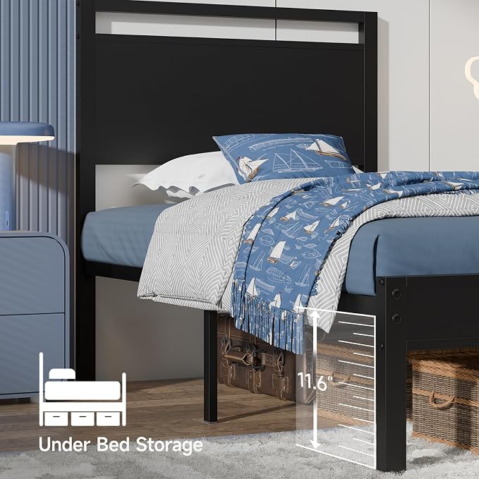 Z-hom Twin Metal Bed Frame - Image 5