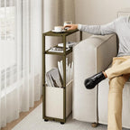 Leomonio Narrow Side Table, Slim End Tables - Image 5