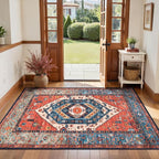 SERISSA 3x4 Washable Non Slip Boho Area Rug by SERISSAHomeDecorCollection