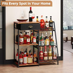 Jakyitvi Liquor Cabinet Bar for Home - Image 7