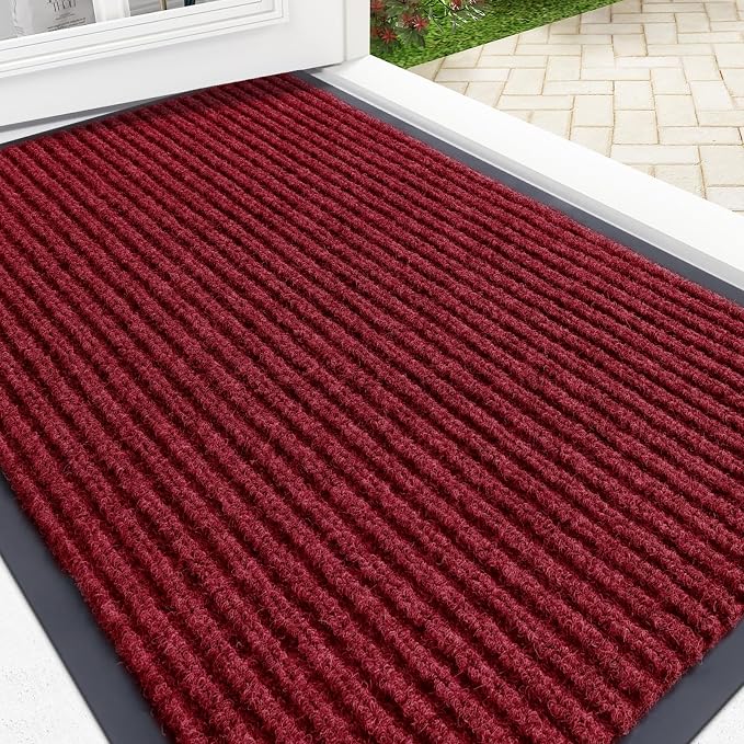 OLANLY Front Door Mat 33x21, Waterproof Heavy-Duty Indoor Outdoor Doormat | by OLANLY